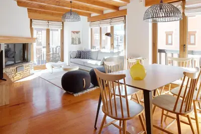 Zona de estar de Ribaeta by FeelFree Rentals