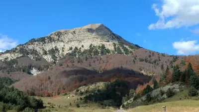 Vista general de una montaña o vista desde el apartamento