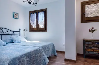 Cama o camas de una habitación en Loft Casa Paloma