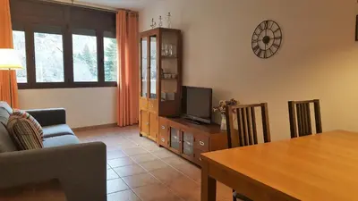 Zona de estar de Apartament Esterri Centre