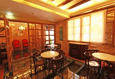 Zona de estar de Hotel del Sitjar