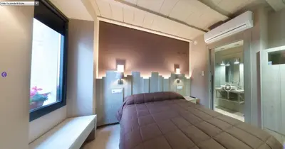 Cama o camas de una habitación en Cal Miqueló 1778