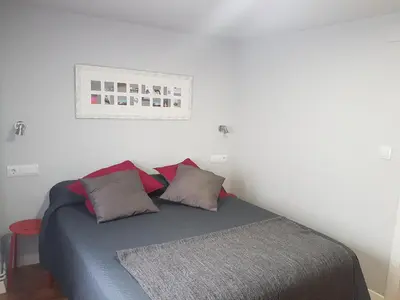 Cama o camas de una habitación en Apartamento Pelaires