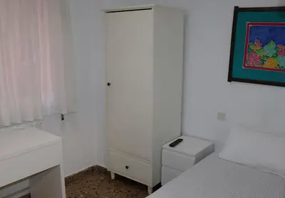 Cama o camas de una habitación en Hostal Milmarcos