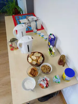 Comida en o cerca de este albergue