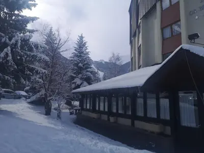 Hotel Or Blanc en invierno