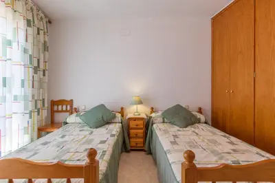 Cama o camas de una habitación en Cal Ginés