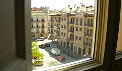Vista general de Solsona o vista desde el hotel