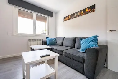 Zona de estar de Apartamento Turístico Marcelo Celayeta AT Cerca del Centro
