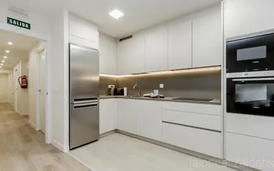 Una cocina o zona de cocina en Apartamento Buen Camino