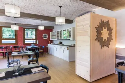 Una cocina o zona de cocina en Fonda Farré