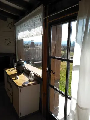 Una cocina o zona de cocina en A Boira Rural