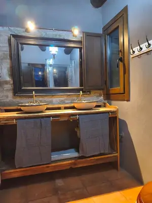 Una cocina o zona de cocina en A Boira Rural
