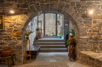 Plano de Casa Dieste Apartamentos Turísticos en Boltaña