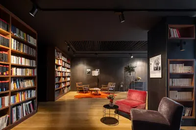 Zona de estar de Eurostars Pamplona