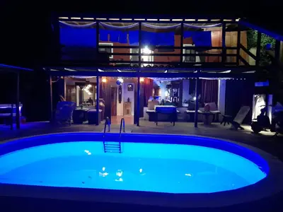 Piscina en o cerca de Casa Maza
