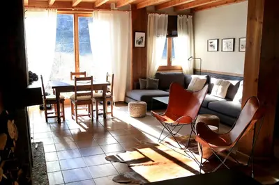 Zona de estar de Hotel Lo Paller