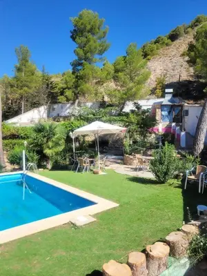 Piscina en o cerca de Villa Pachita (por habitaciones)
