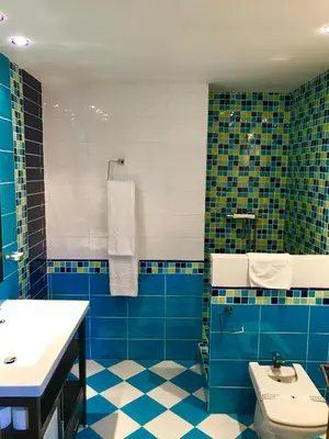 Un baño de Hotel Castillo Bonavía
