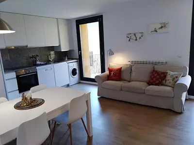 Una cocina o zona de cocina en Ca de Géraldine