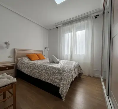Cama o camas de una habitación en Apartamento Tu Sitio
