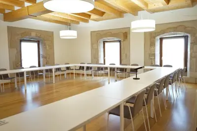 Zona business o sala de conferencias en Hotel Santuari Balaguer