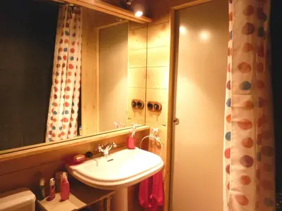 Un baño de La Borda del Zarrastiecho