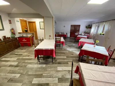 Una cocina o zona de cocina en Hostal Casa Vispe