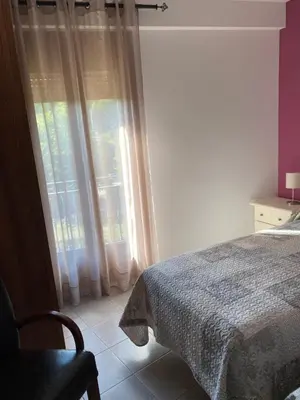 Cama o camas de una habitación en Hostal Casa Vispe