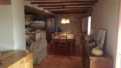Una cocina o zona de cocina en Ca La Serrana