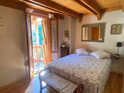 Cama o camas de una habitación en La casa de las Ardillas