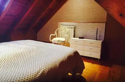 Cama o camas de una habitación en La casa de las Ardillas