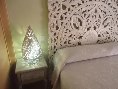 Cama o camas de una habitación en Apartamento Rúa Centro Balcony Calatayud