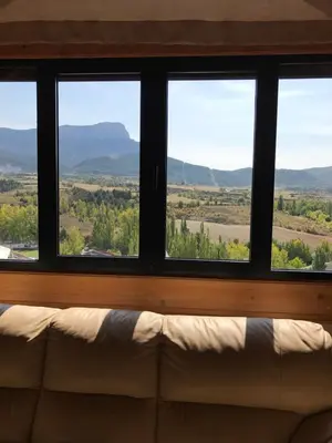 Vista general de una montaña o vista desde el apartamento
