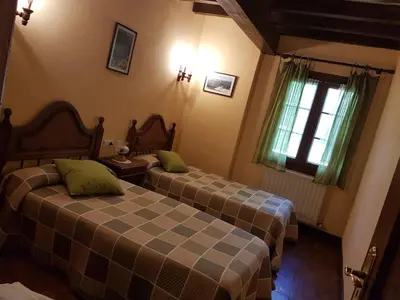Cama o camas de una habitación en Martikotenea I & II