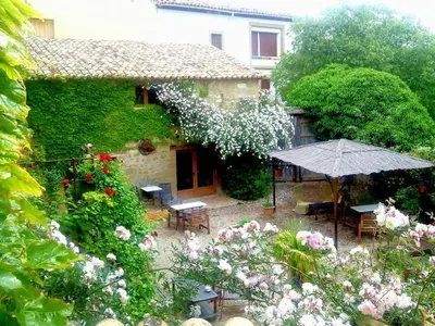 Jardín al aire libre en El Corral De Concilio