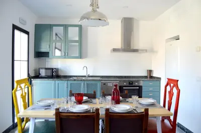 Una cocina o zona de cocina en Ohana Apartamento Rural