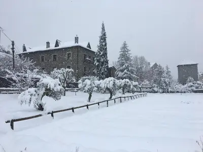 Cal Quimet en invierno