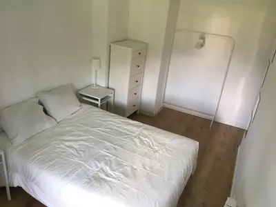 Cama o camas de una habitación en Ventana al Pirineo