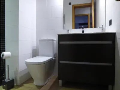 Un baño de Parc Apartaments