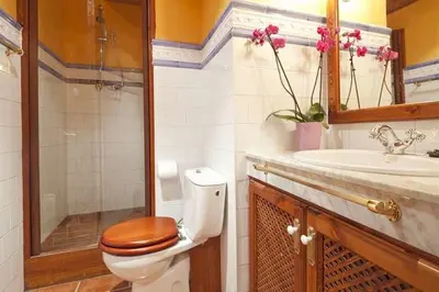 Un baño de Baqueira 1700 pie de pistas Tanau 4 hab