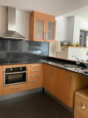 Una cocina o zona de cocina en Apartamentos Bonaigua TG