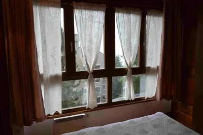 Cama o camas de una habitación en Baqueira 1500 Edificio Cap de Aran apartamento