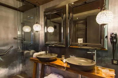 Un baño de Alojamientos Ainsa Sanchez
