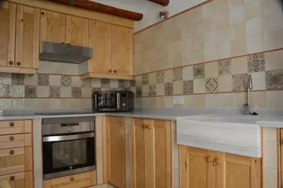 Una cocina o zona de cocina en Cal Triquell