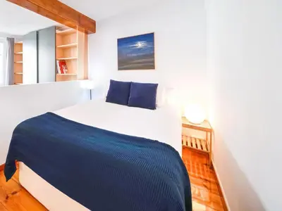 Cama o camas de una habitación en Apartamento Mercaderes