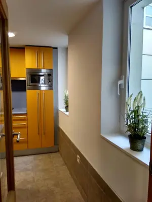 Una cocina o zona de cocina en Apartamento Mercaderes