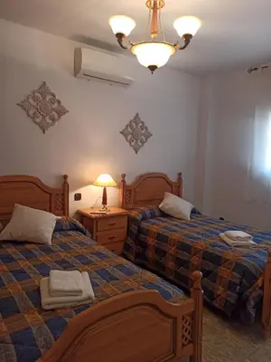 Cama o camas de una habitación en Quevoy