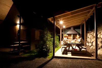 Plano de Bungalows Verneda Mountain Resort