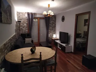Zona de estar de Apartamento de montaña 